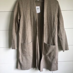 J. Jill pure sweater cardigan duster NWT